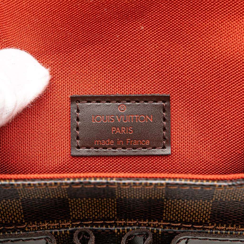 Louis Vuitton Damier Ebene Portobello Brown Canvas Very good - Box View