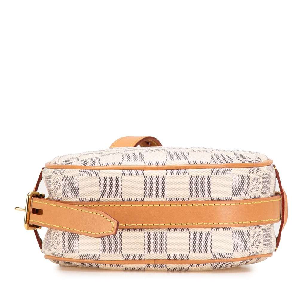 Louis Vuitton Damier Azur Boite Chapeaux Souple PM White Canvas Very good - Inside View