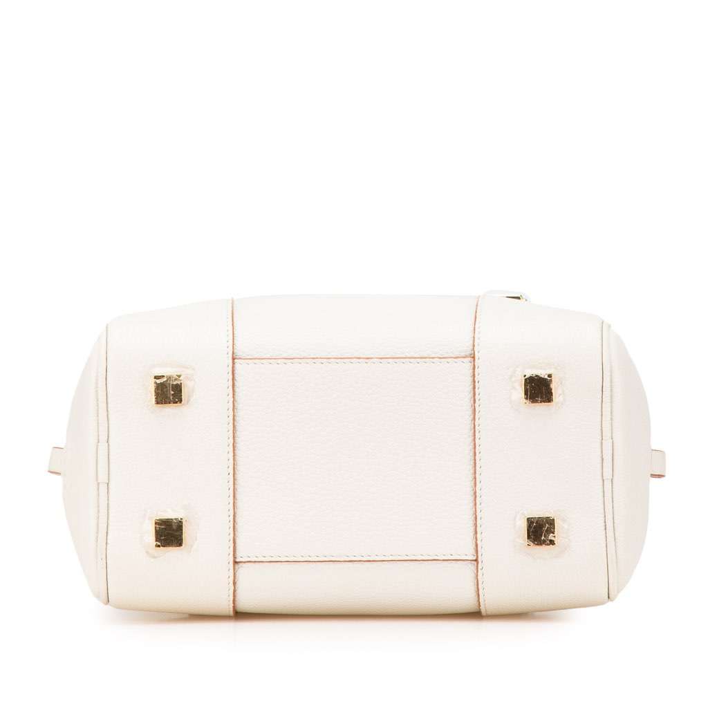 Loewe Leather Amazona Square 19 White Leather Very good - Inside View