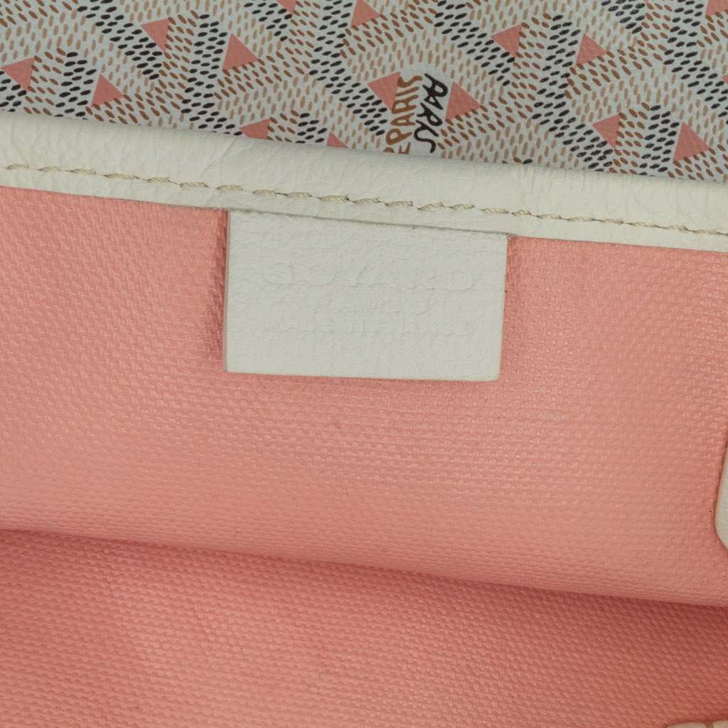 Goyard Goyardine Poitiers Claire Voie White Canvas Good condition - Box View