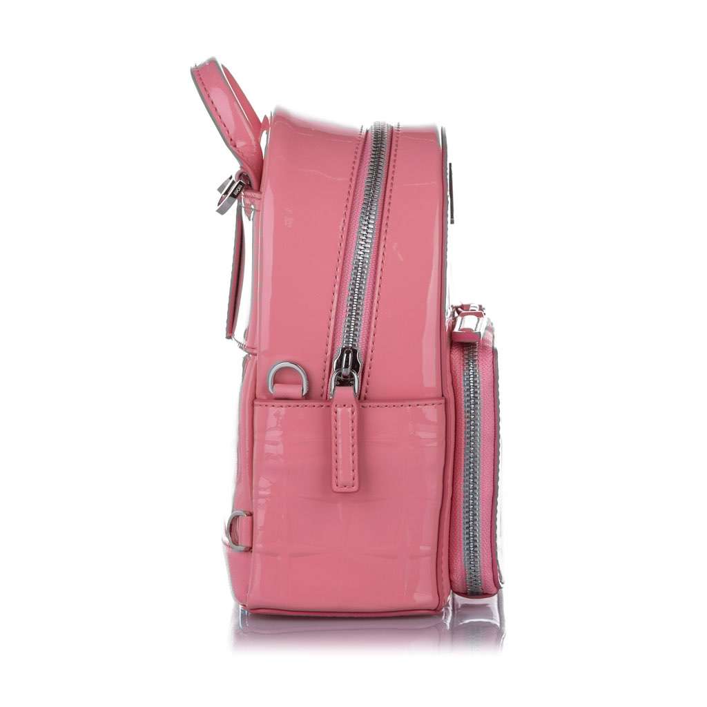 Mcm Patent Leather Backpack Pink Leather Very good condition - Inside View