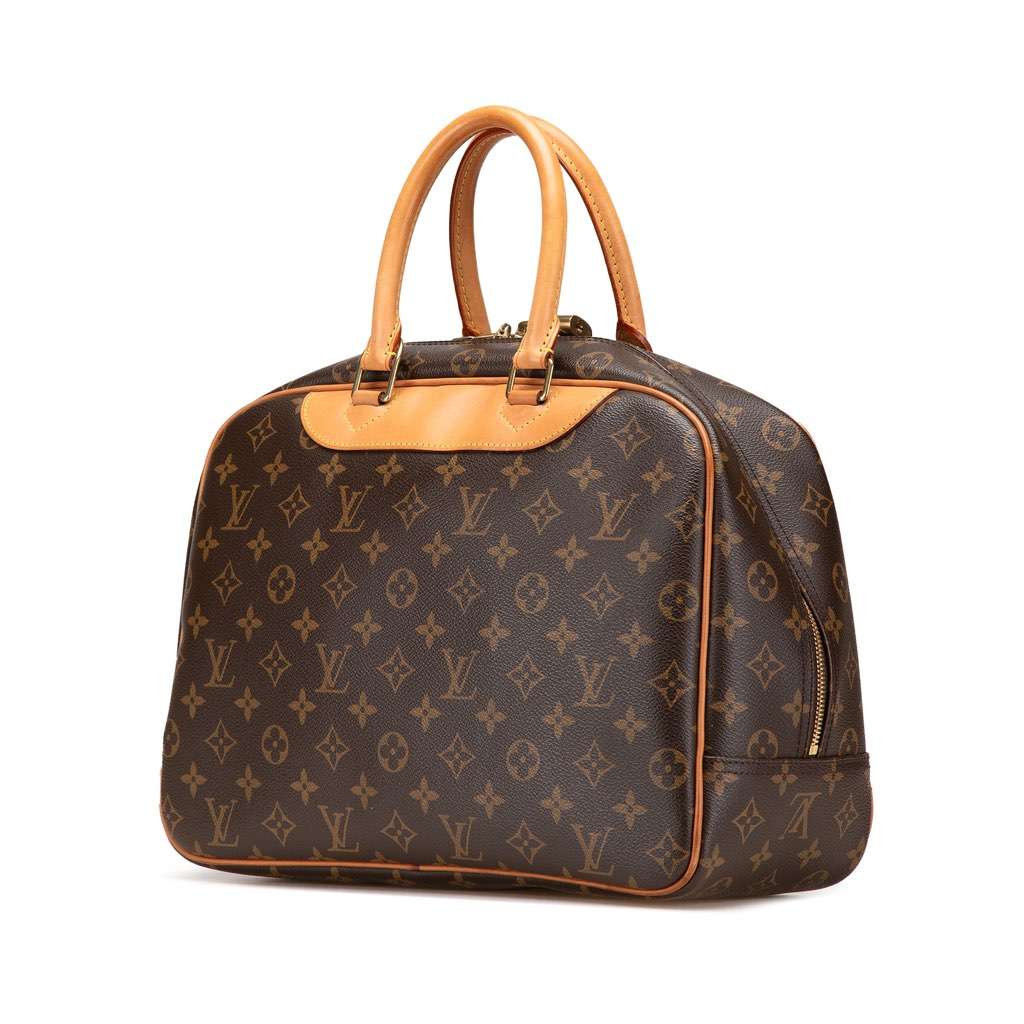 Louis Vuitton Monogram Deauville Brown Canvas Good condition - Back View