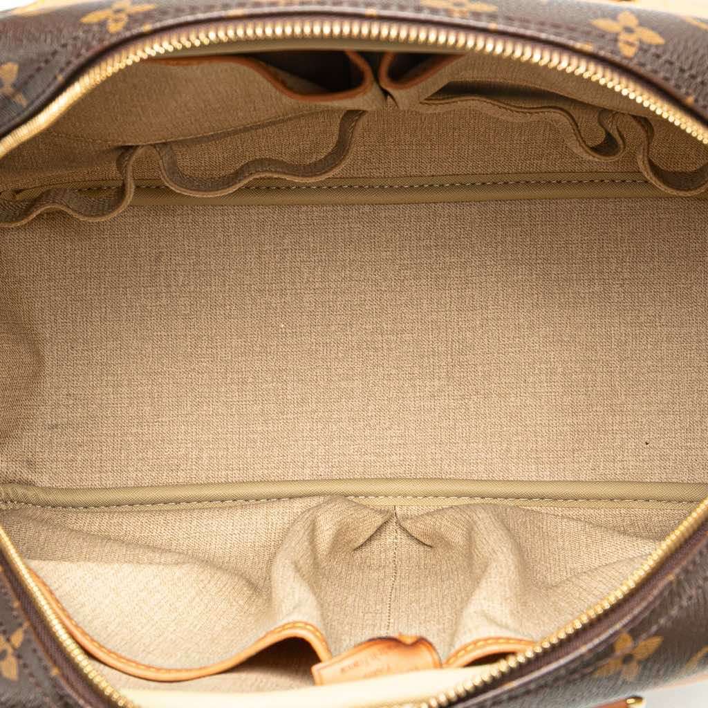 Louis Vuitton Monogram Deauville Brown Canvas Good condition - Model View