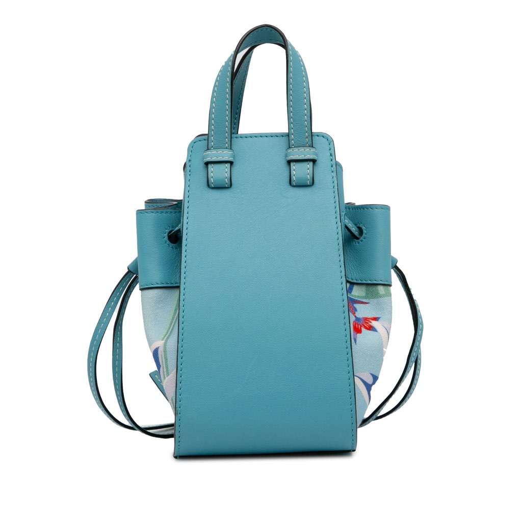 Loewe Paula's Ibiza Mini Hammock Blue Leather Very good condition - Model View