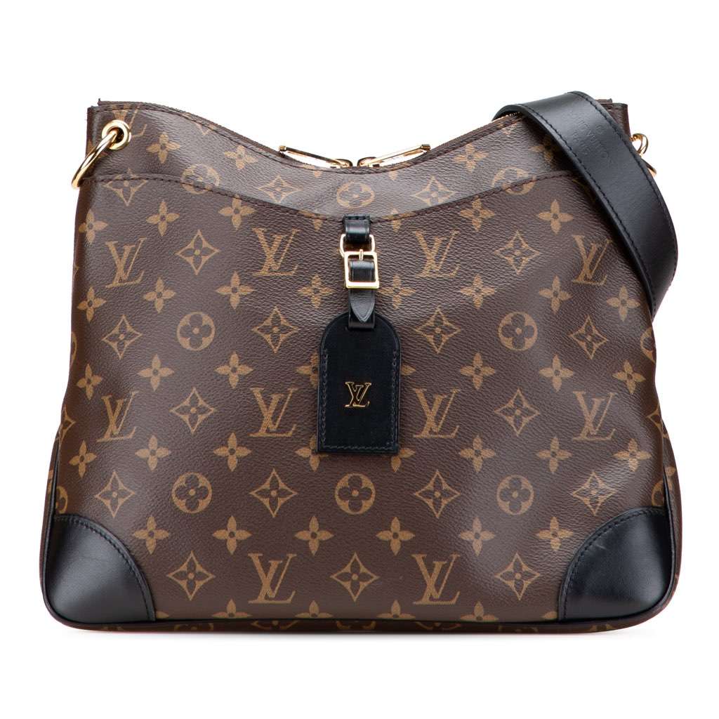Louis Vuitton Monogram Odeon MM Brown Canvas Good condition - Front View