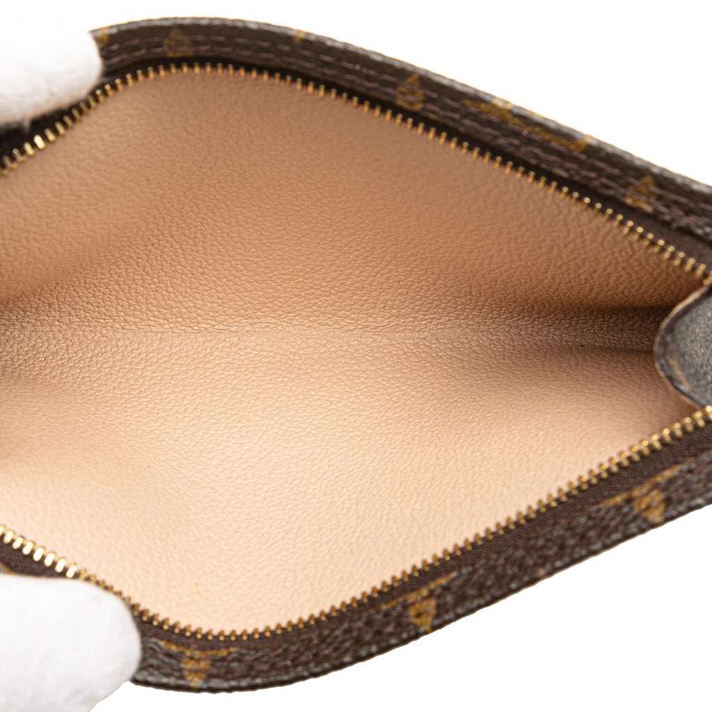 Louis Vuitton Monogram Petit Bucket Brown Canvas Good condition - Box View
