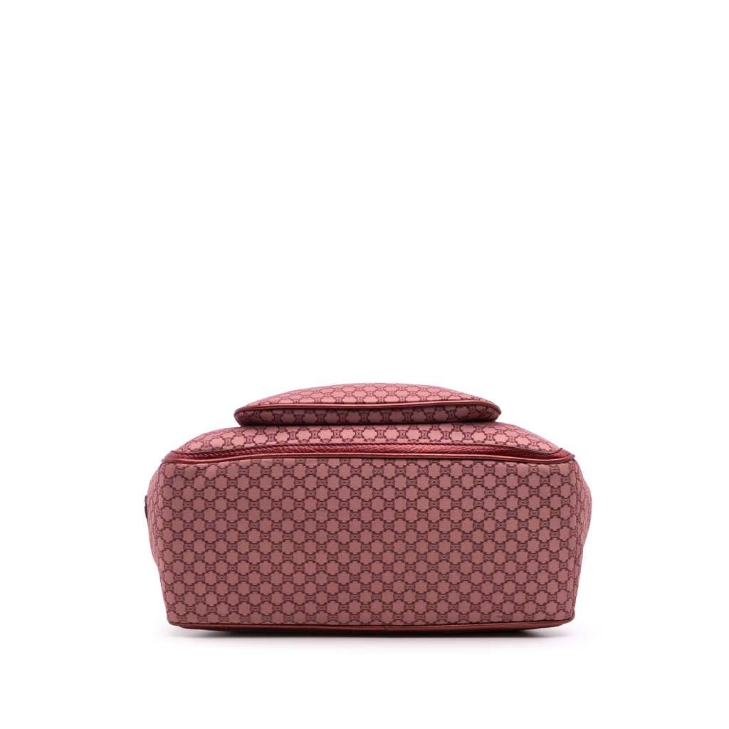 Celine Macadam Canvas Boogie Handbag Red Canvas Good condition - Inside View