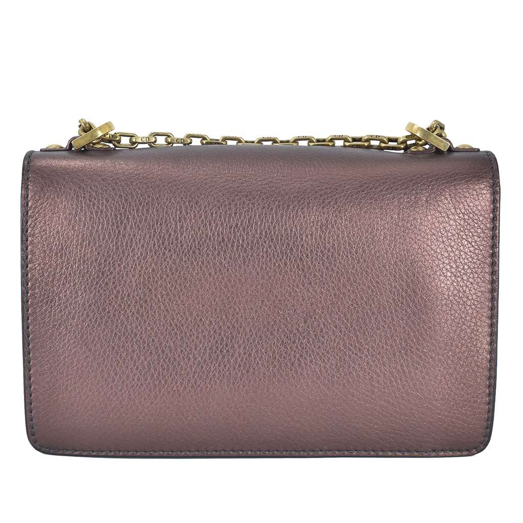 Dior Medium J'Adior Chain Flap Brown Leather Very good - Inside View