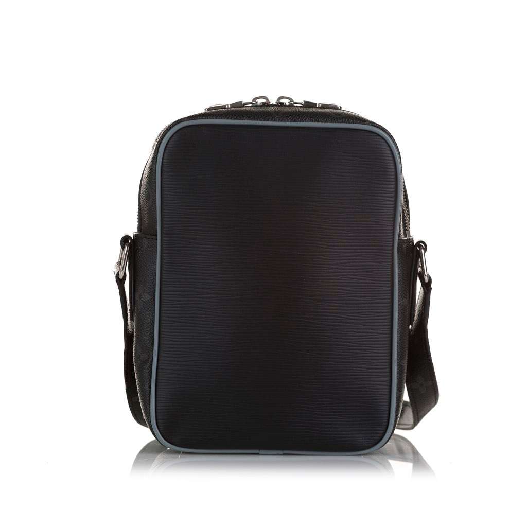 Louis Vuitton Epi Monogram Danube PM Blue Leather Very good - Inside View
