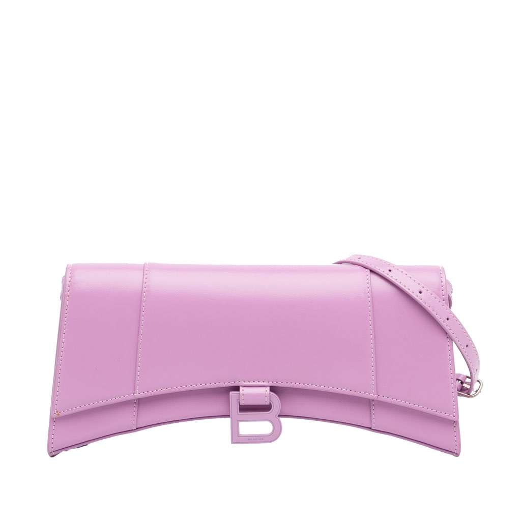 Balenciaga Hourglass Stretch Pink Leather Very good - Front View