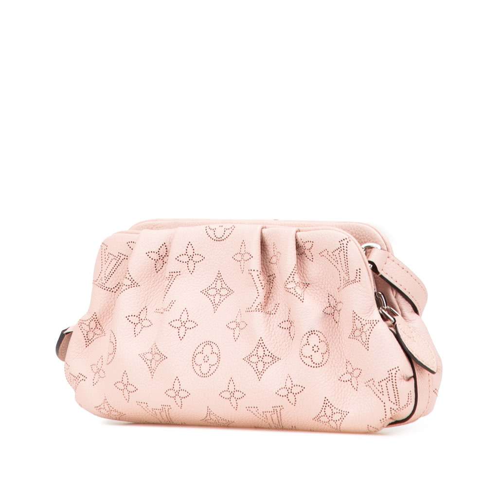 Louis Vuitton Monogram Mahina Scala Mini Pouch Pink Leather Very good - Back View