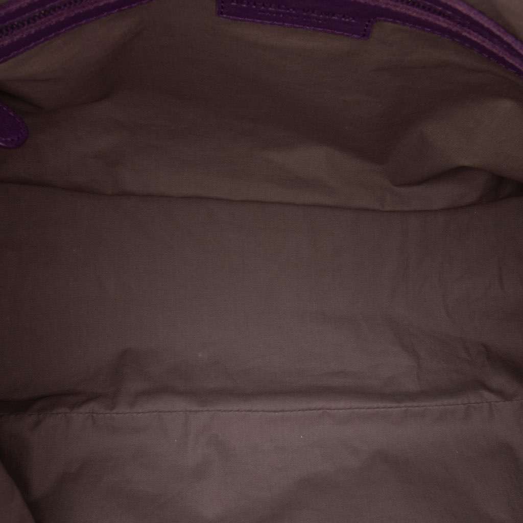 Bottega Veneta Nappa Intrecciato Shoulder Bag Purple Leather Very good - Model View