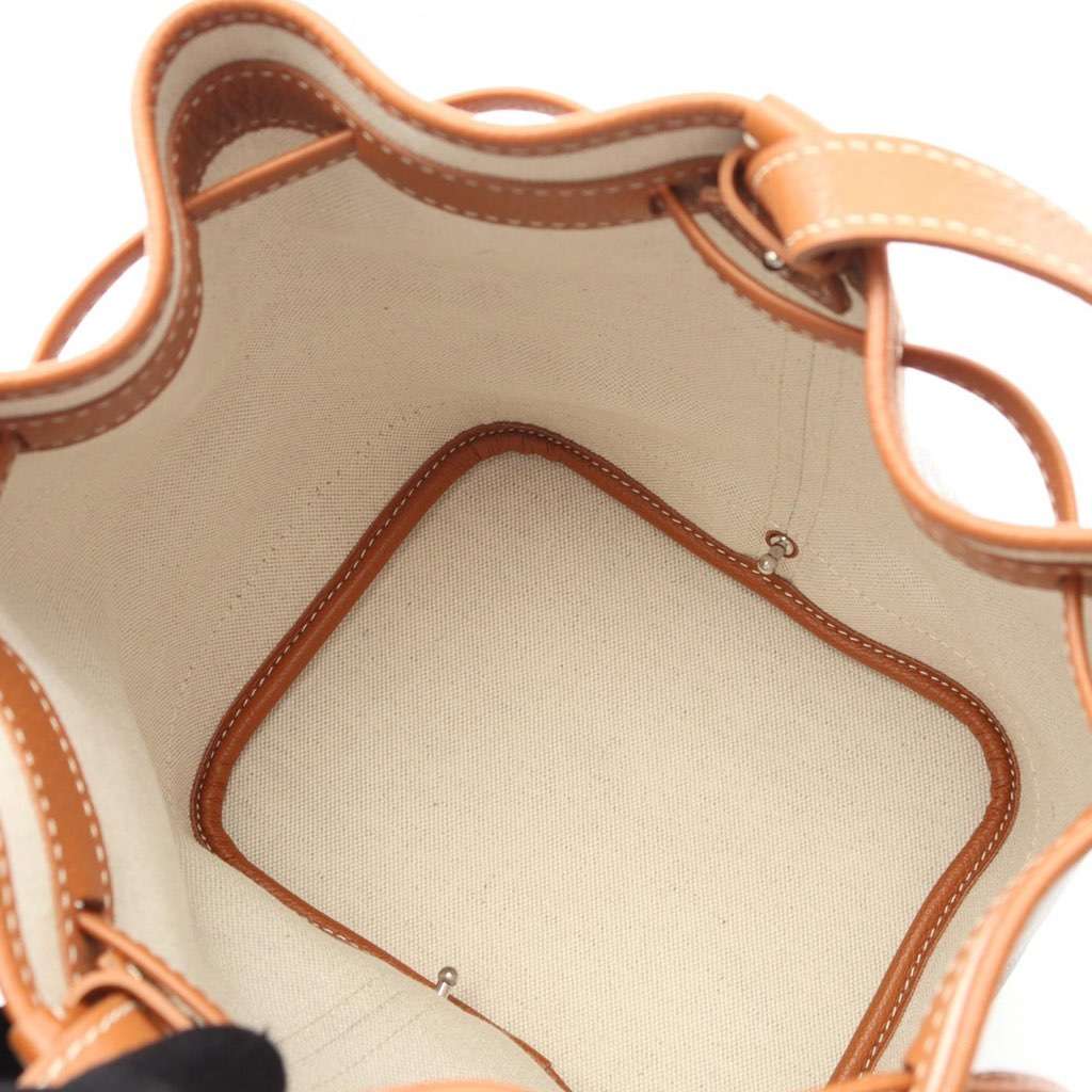 Goyard Goyardine Petite Flot Black Canvas Good - Inside View