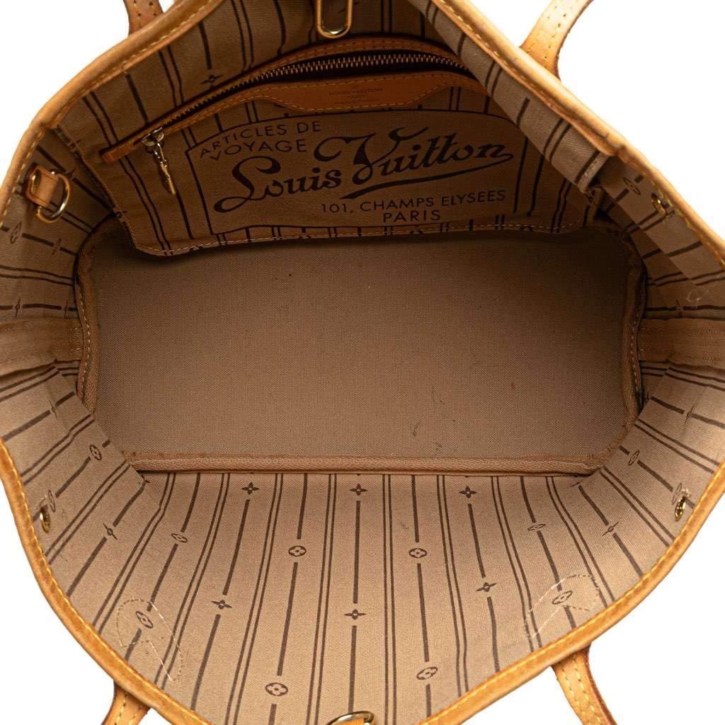 Louis Vuitton Monogram Neverfull PM Brown Canvas Good - Model View