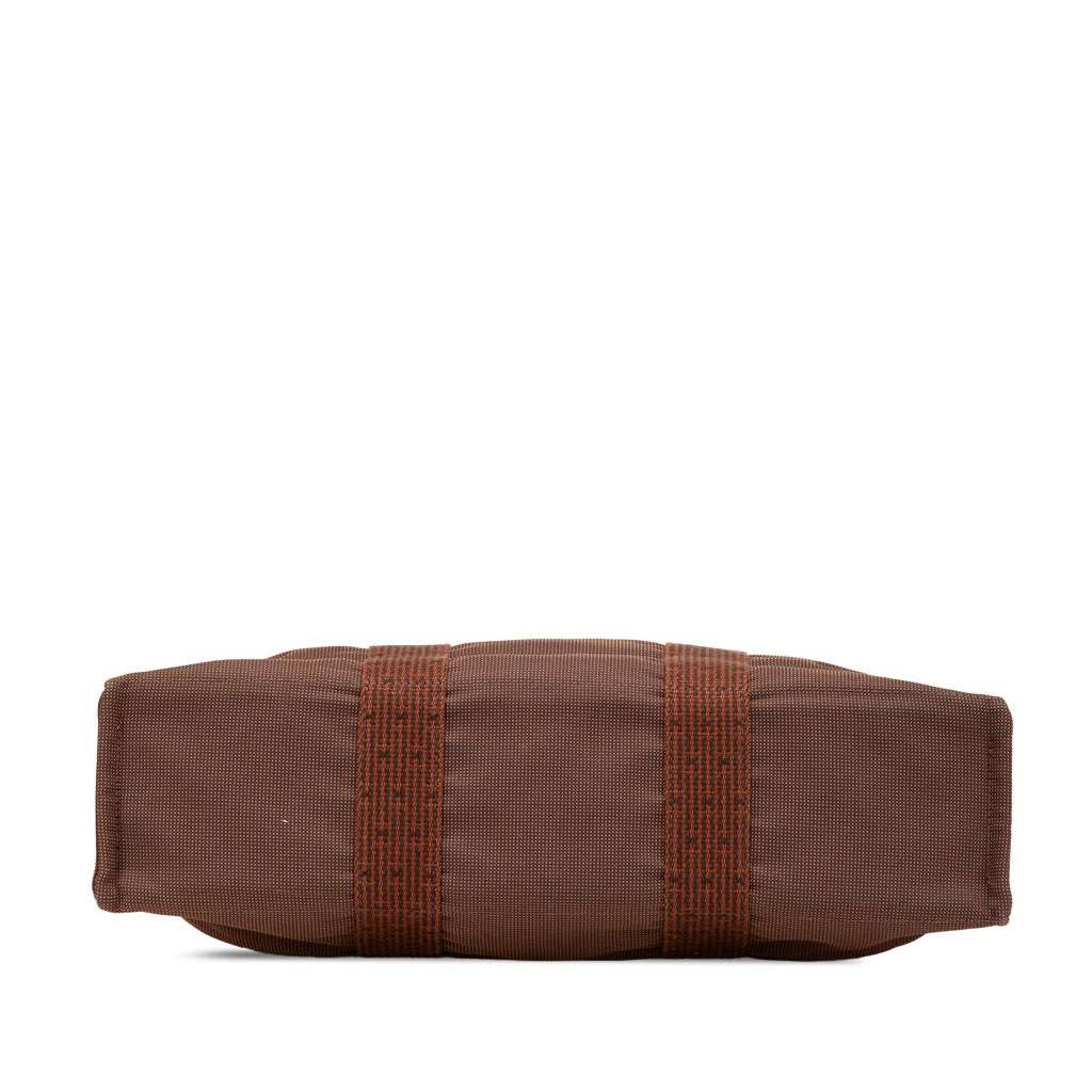 Hermès Canvas Herline MM Brown Canvas Good condition - Inside View