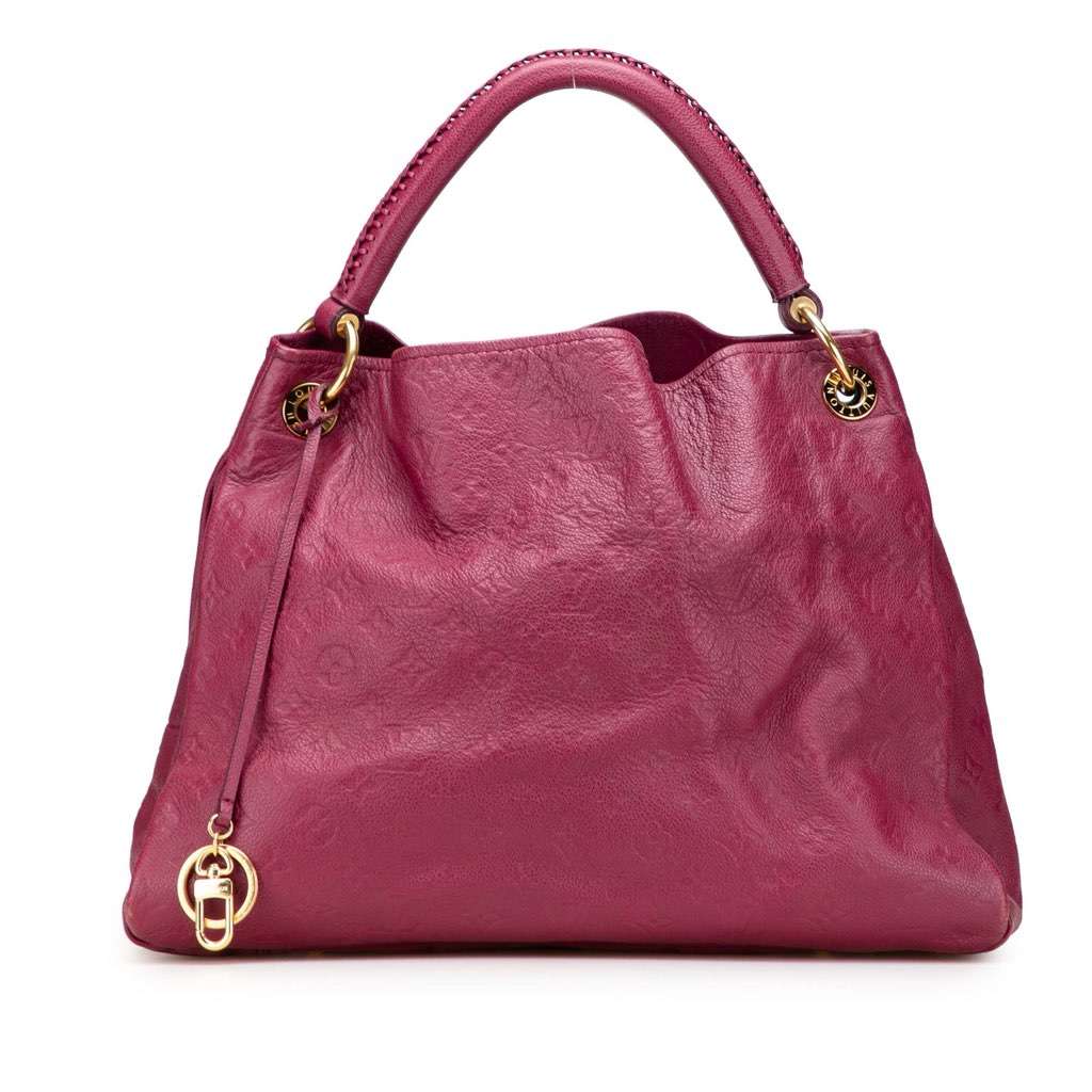 Louis Vuitton Monogram Empreinte Artsy MM Red Leather Very good - Front View