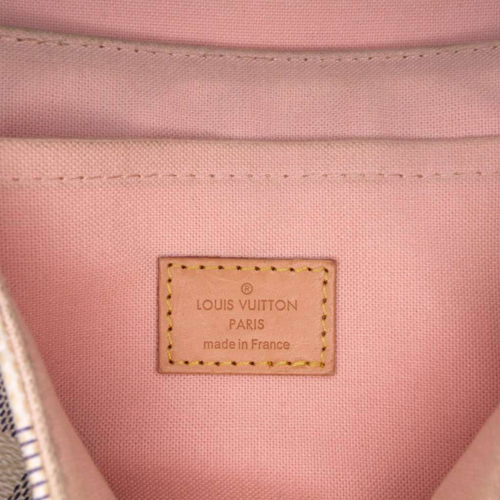 Louis Vuitton Damier Azur Croisette White Canvas Fair - Box View