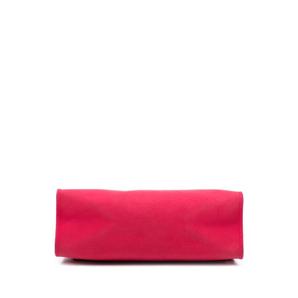 Hermès Toile Herbag Zip 39 Pink Canvas Good condition - Inside View