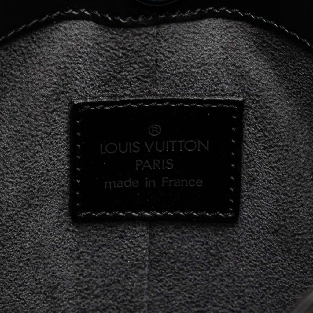 Louis Vuitton Epi Demi Lune Pochette Black Leather Good - Box View