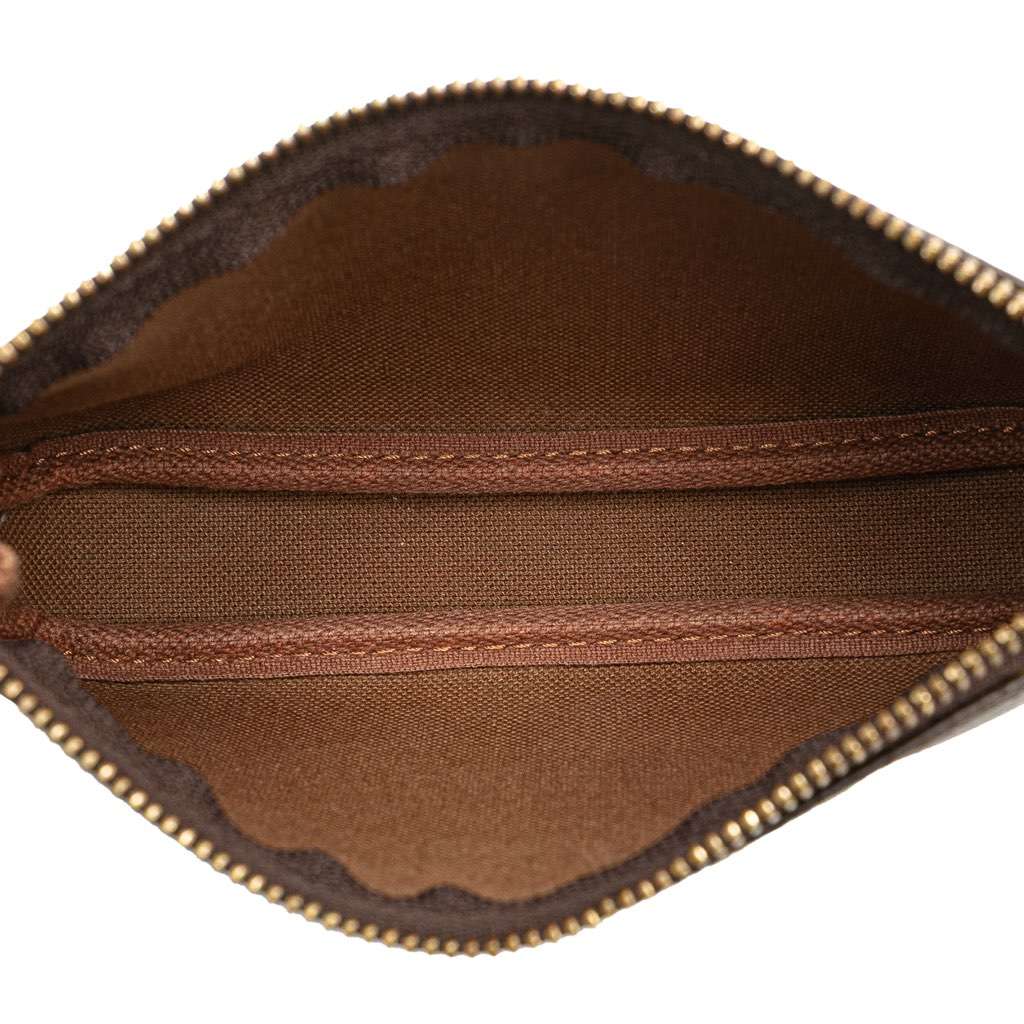 Louis Vuitton Monogram Mini Pochette Accessoires Brown Canvas Very good - Model View