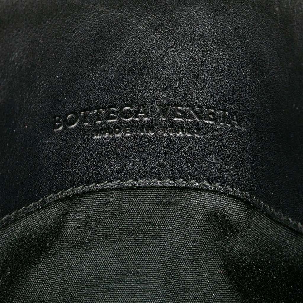 Bottega Veneta Nappa Intrecciato VN Crossbody Black Leather Very good - Box View