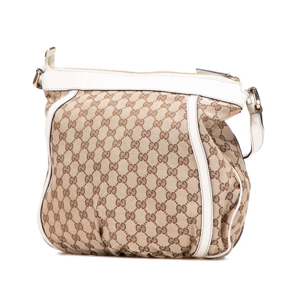 Gucci GG Canvas Abbey D Ring Crossbody Brown Canvas Very good - Back View