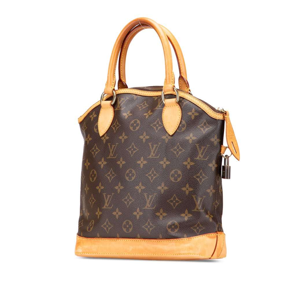 Louis Vuitton Monogram Lockit PM Brown Canvas Very good - Back View