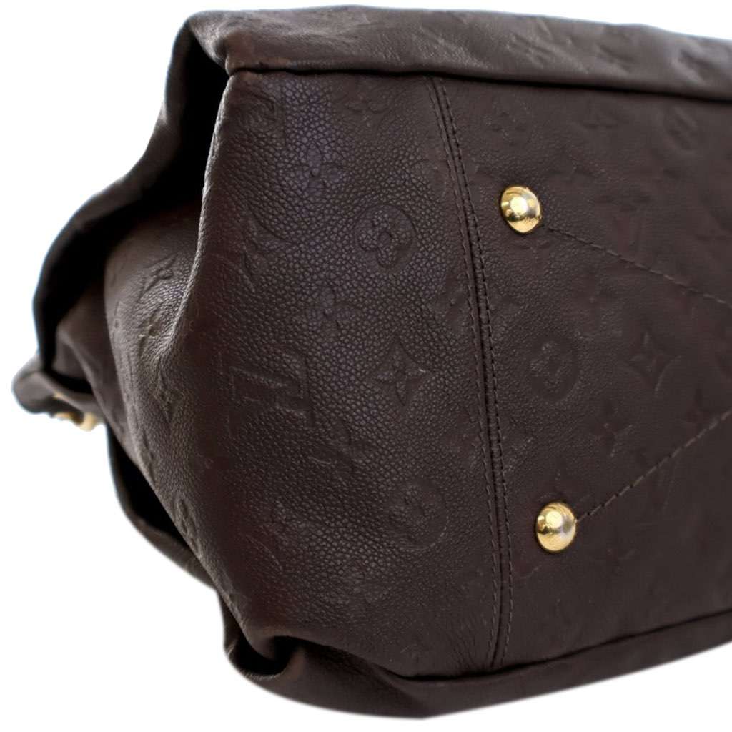 Louis Vuitton Monogram Empreinte Artsy MM Brown Leather Good - Box View