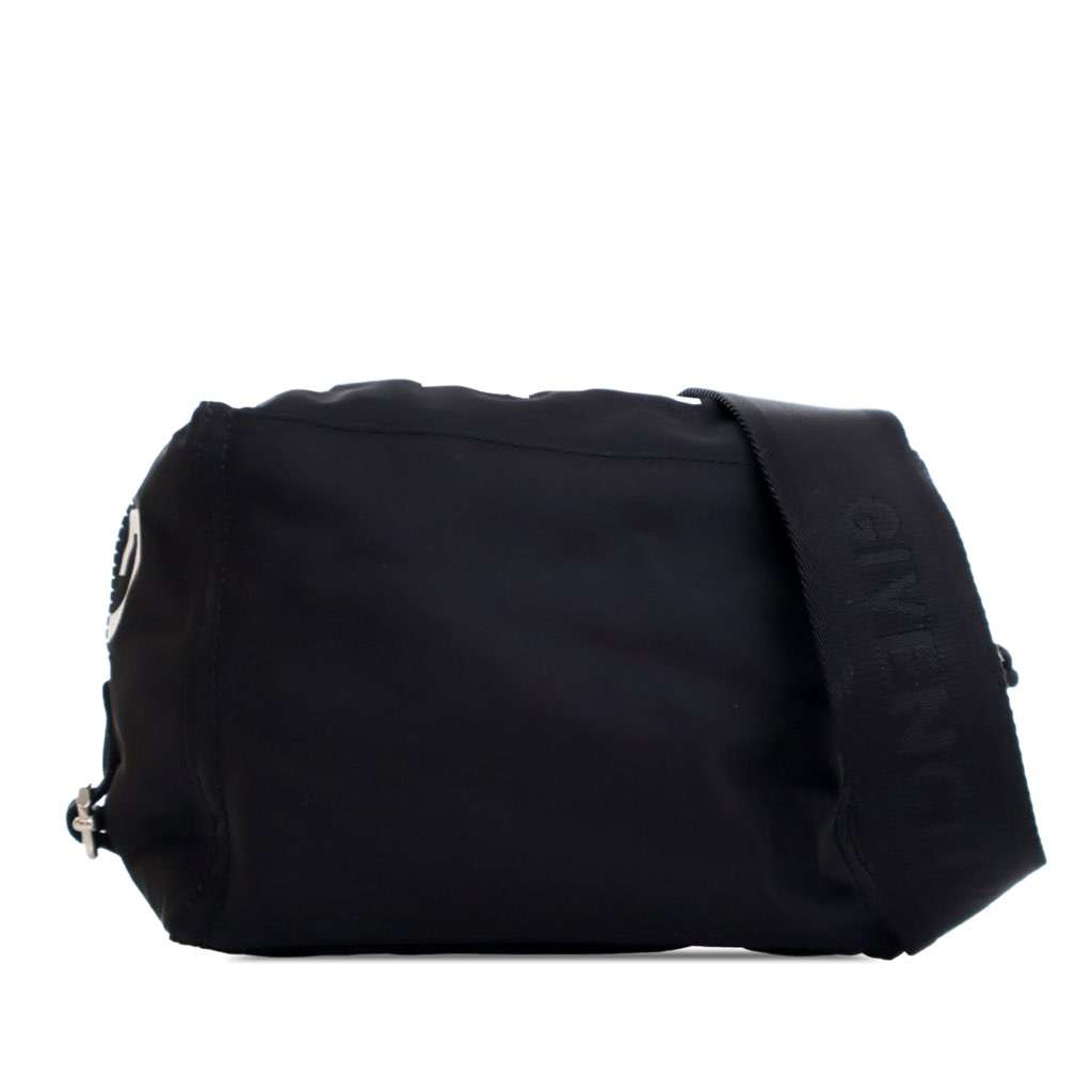 Givenchy Small Nylon Pandora Crossbody Black Good - Front View