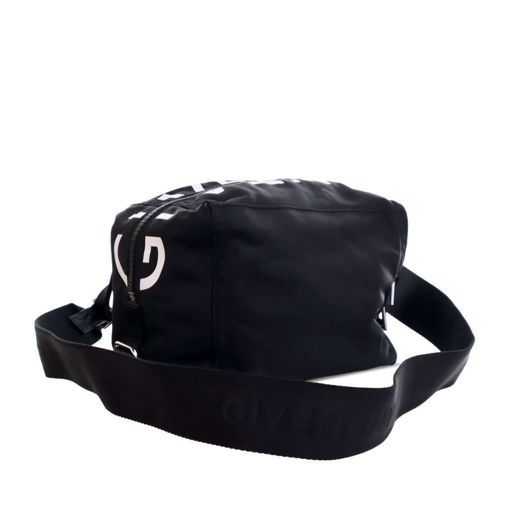 Givenchy Small Nylon Pandora Crossbody Black Good - Back View
