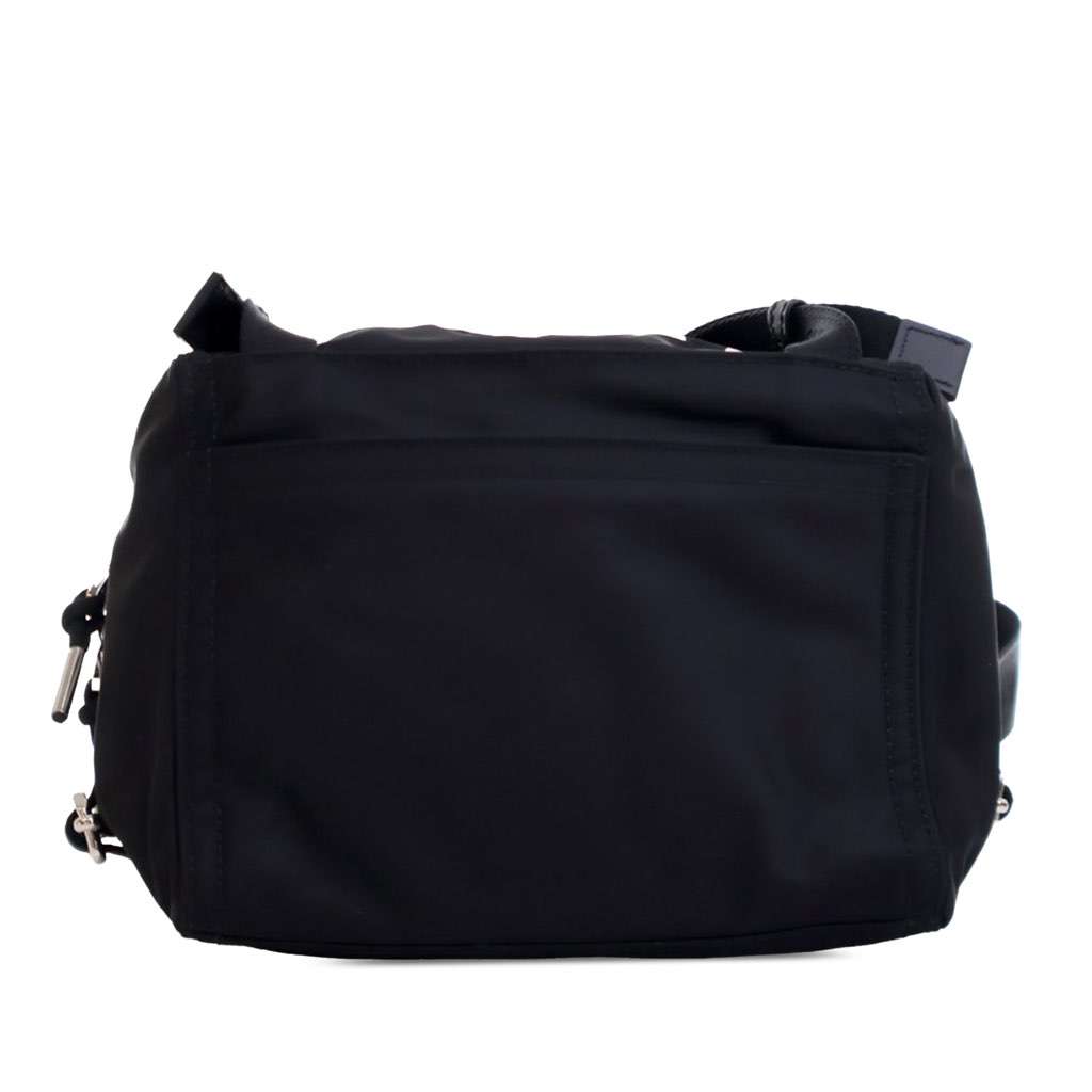 Givenchy Small Nylon Pandora Crossbody Black Good - Model View