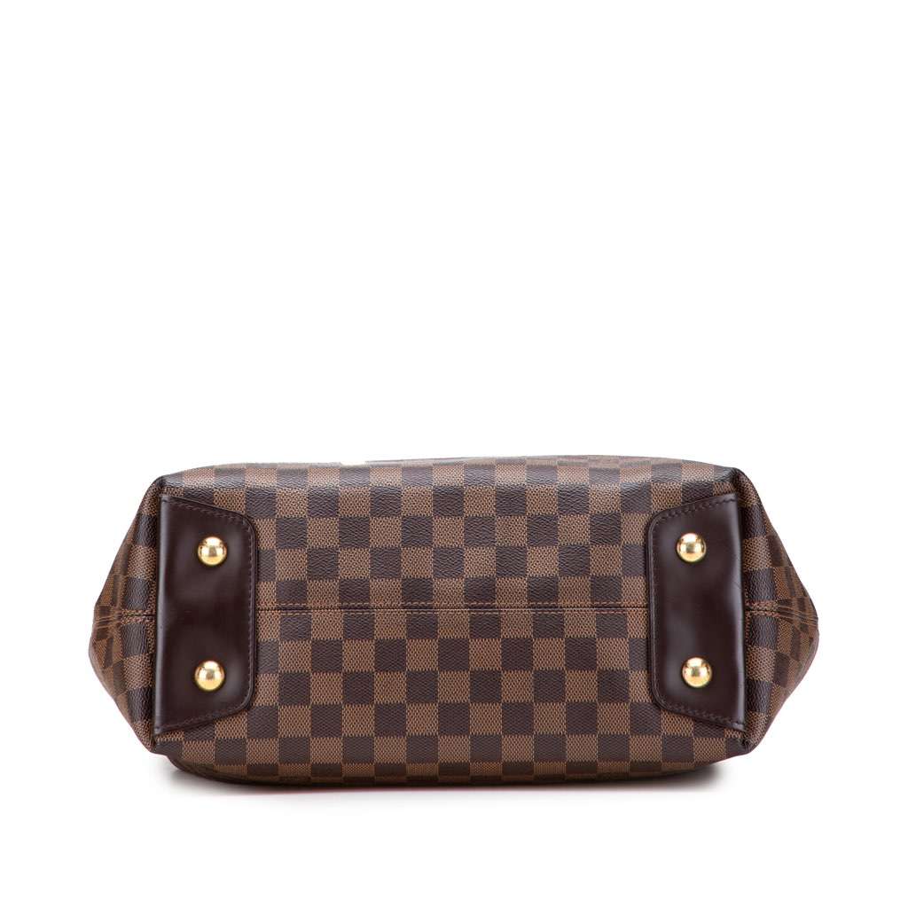 Louis Vuitton Damier Ebene Duomo Hobo Brown Canvas Very good - Inside View