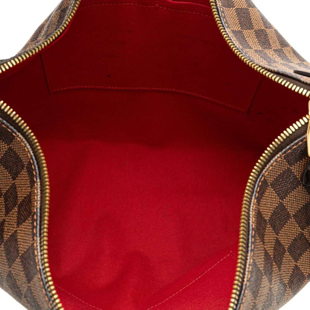 Louis Vuitton Damier Ebene Duomo Hobo Brown Canvas Very good - Model View