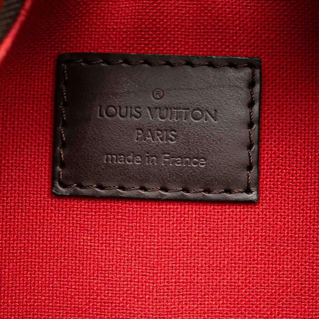 Louis Vuitton Damier Ebene Duomo Hobo Brown Canvas Very good - Box View