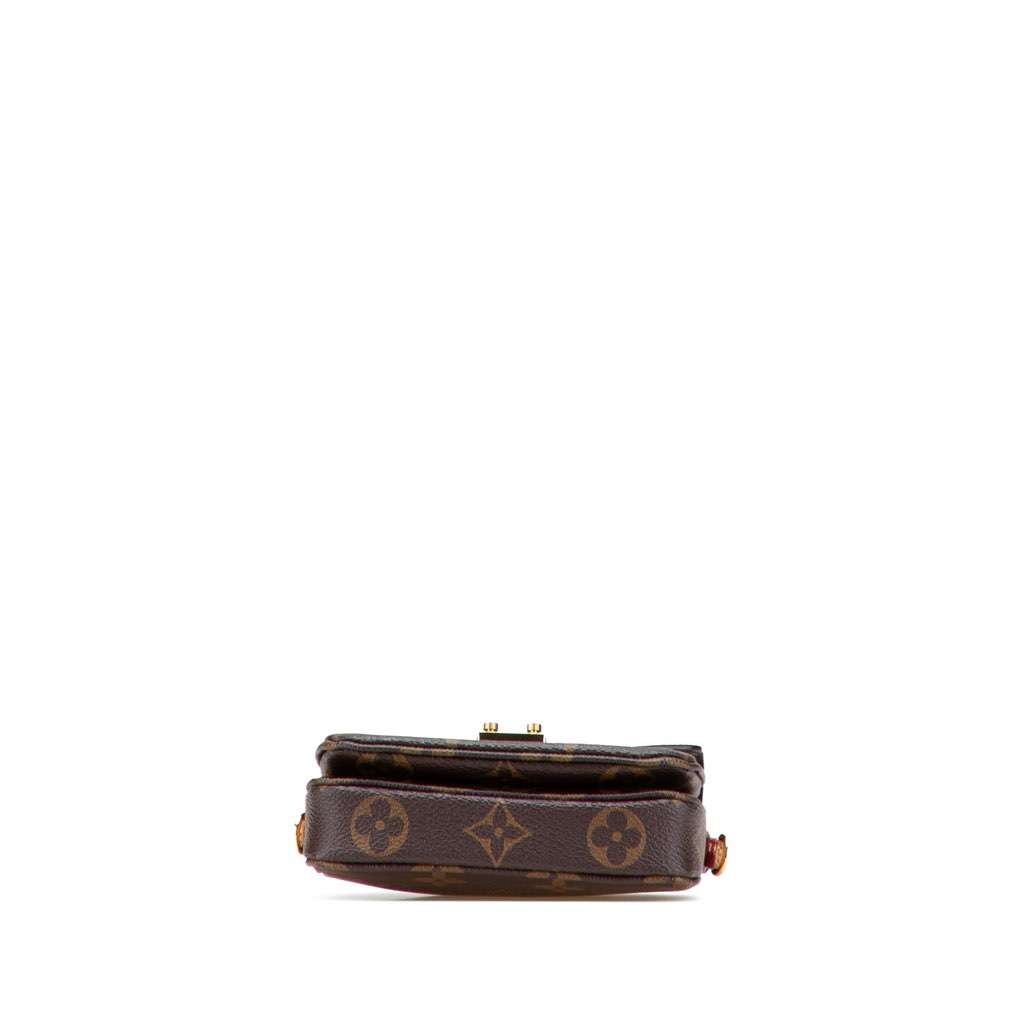 Louis Vuitton Monogram Micro Metis Brown Canvas Very good - Inside View