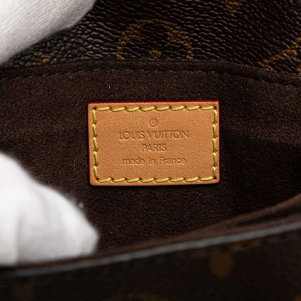 Louis Vuitton Monogram Micro Metis Brown Canvas Very good - Box View