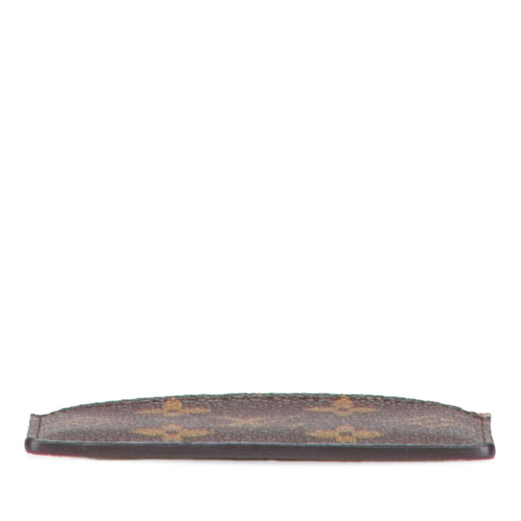 Louis Vuitton Monogram Card Holder Brown Canvas Good condition - Inside View