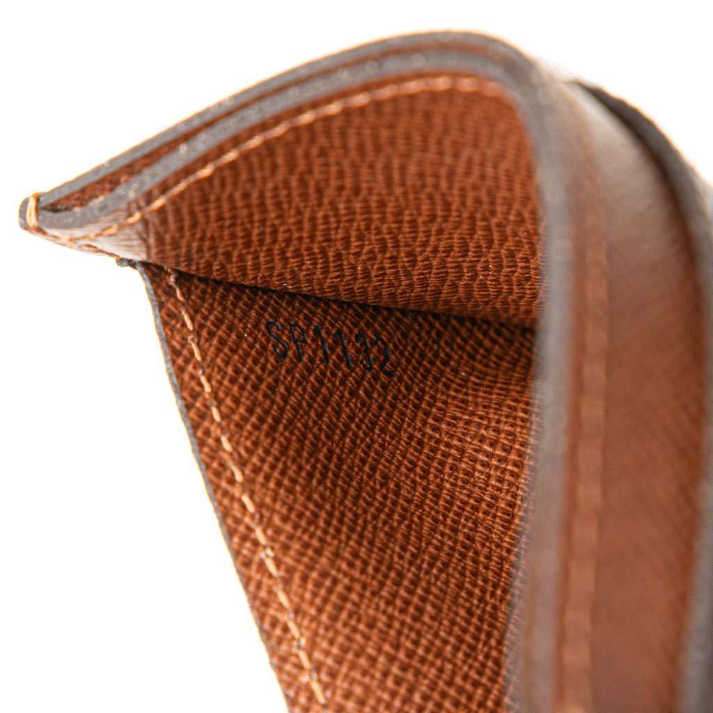 Louis Vuitton Monogram Card Holder Brown Canvas Good condition - Box View