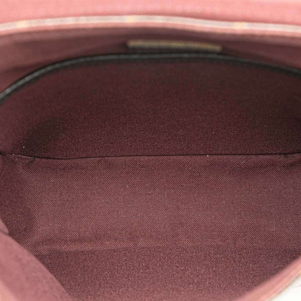 Louis Vuitton Monogram Macassar Bass PM Brown Canvas Very good - Model View