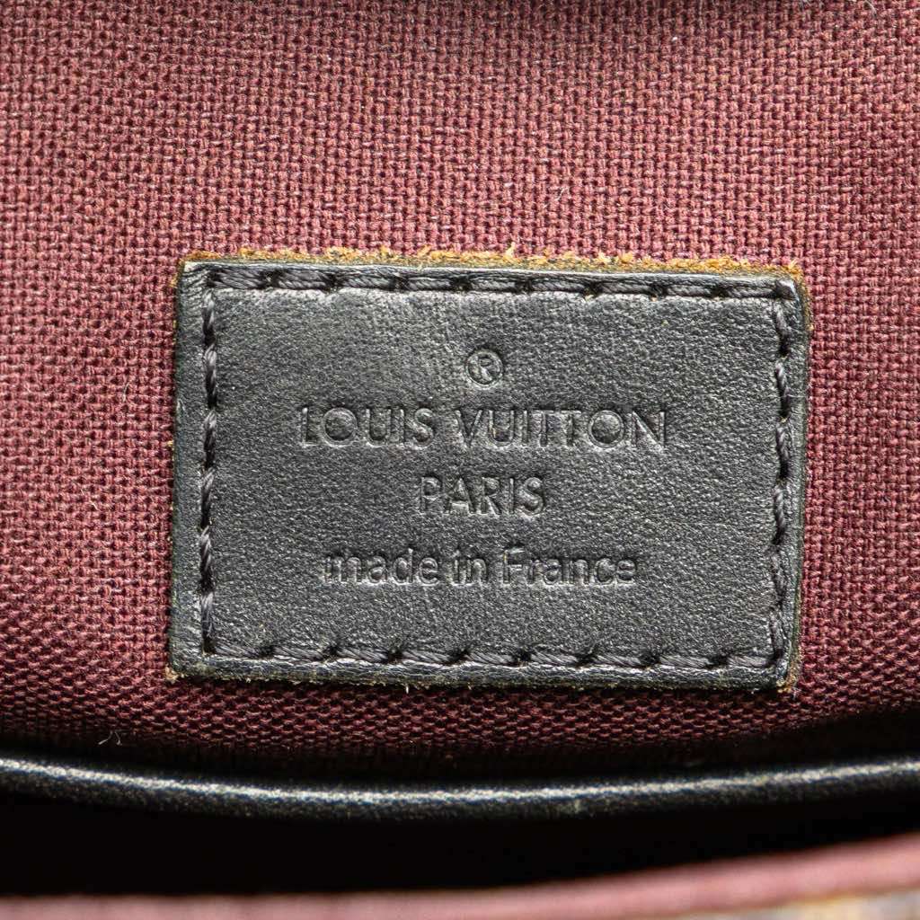 Louis Vuitton Monogram Macassar Bass PM Brown Canvas Very good - Box View