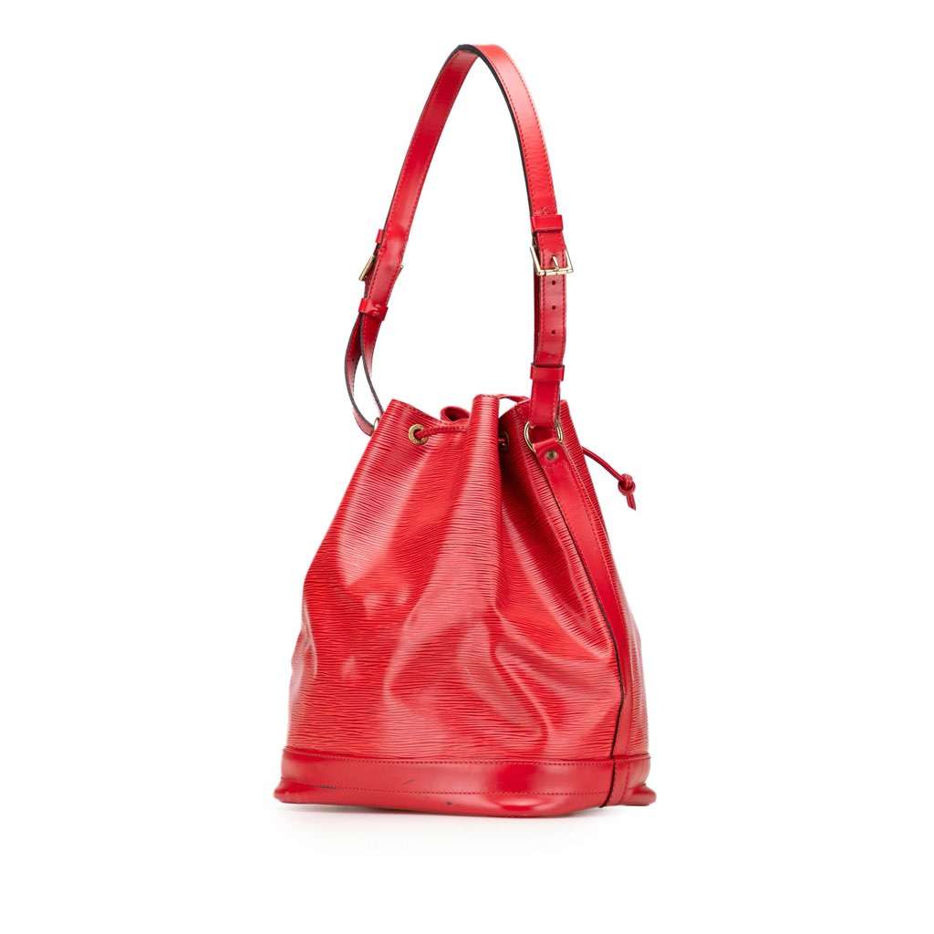 Louis Vuitton Epi Noe GM Red Leather Good - Back View