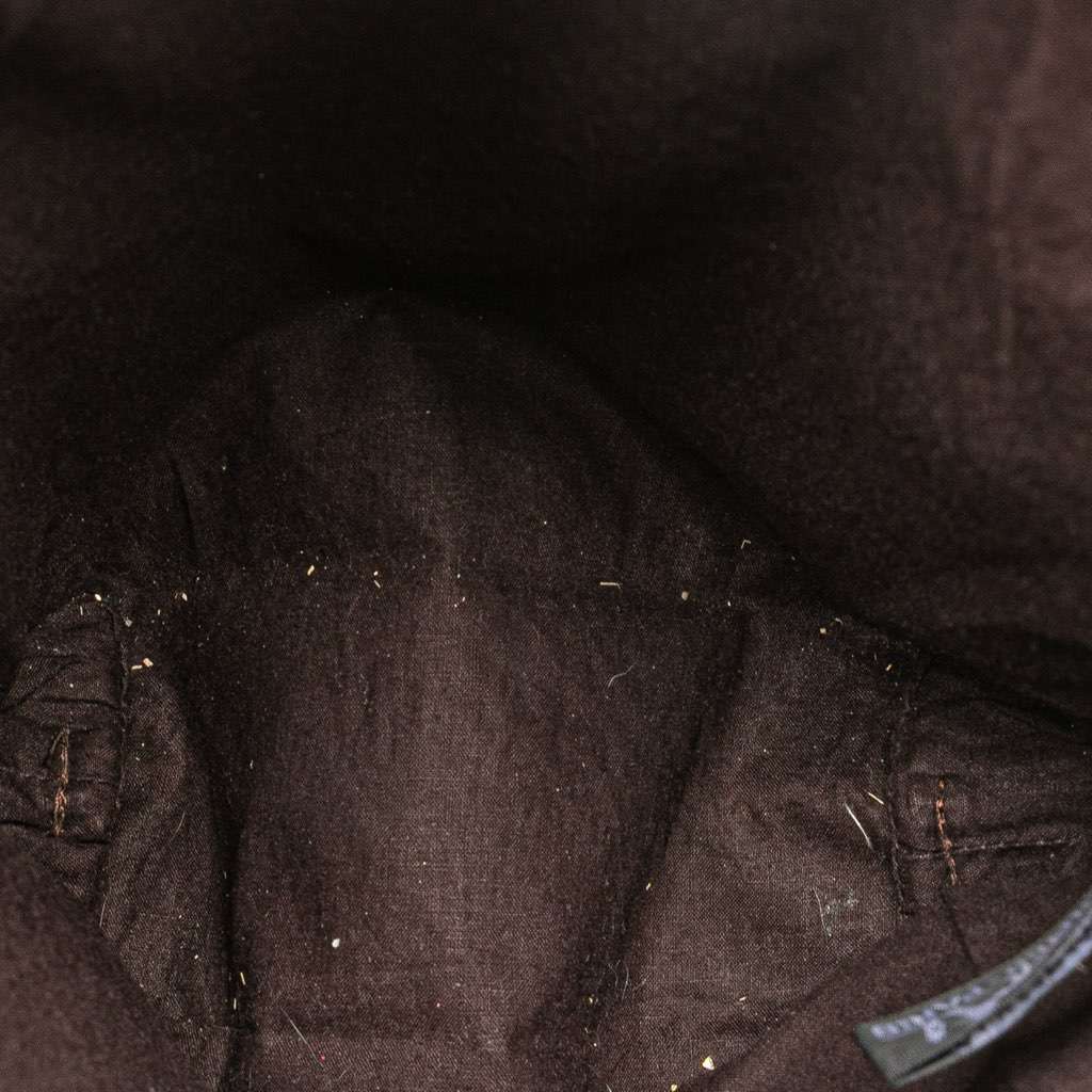 Hermès Woven Leather and Polyester Ahmedabad Diego PM Brown Leather Good condition - Model View