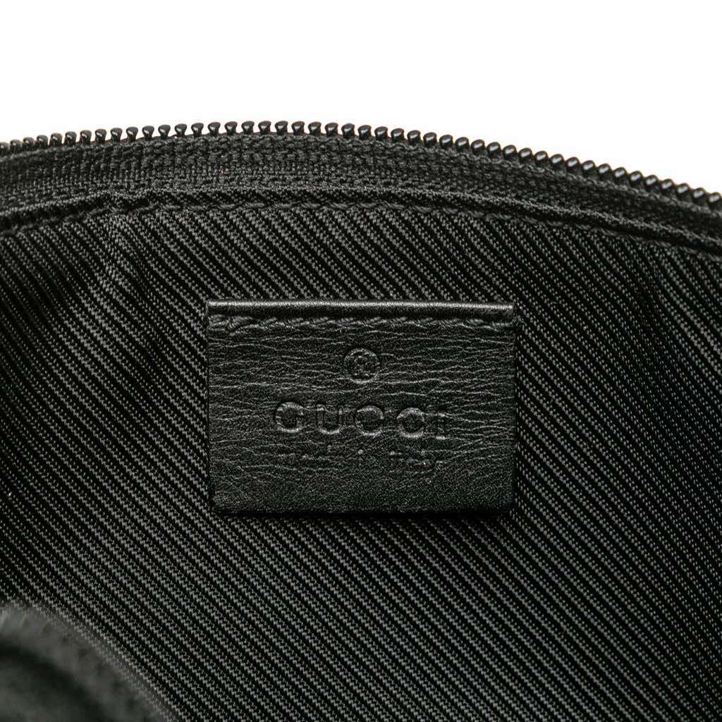 Gucci GG Canvas Boat Black Canvas Good - Box View