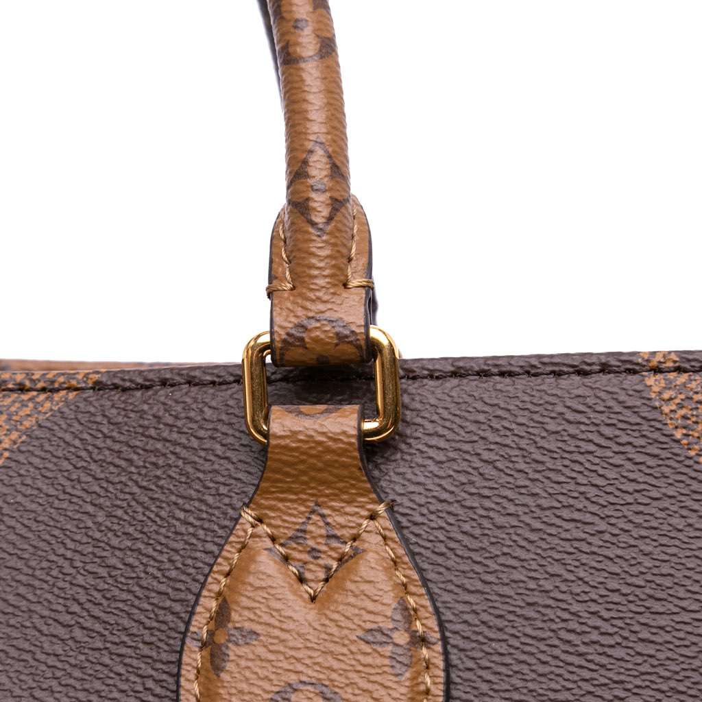 Louis Vuitton Monogram Giant OnTheGo MM Brown Canvas Good - Box View