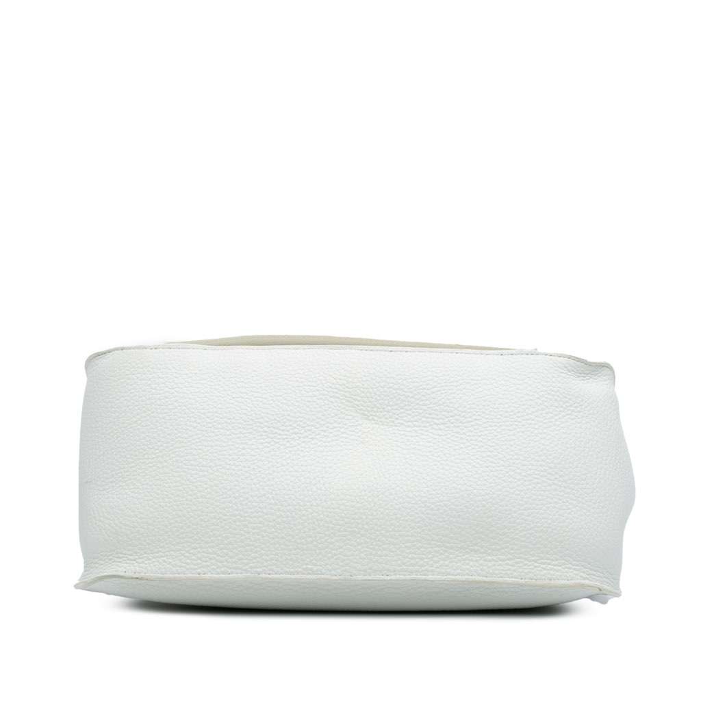Hermès Clemence Jypsiere 34 White Leather Good condition - Inside View