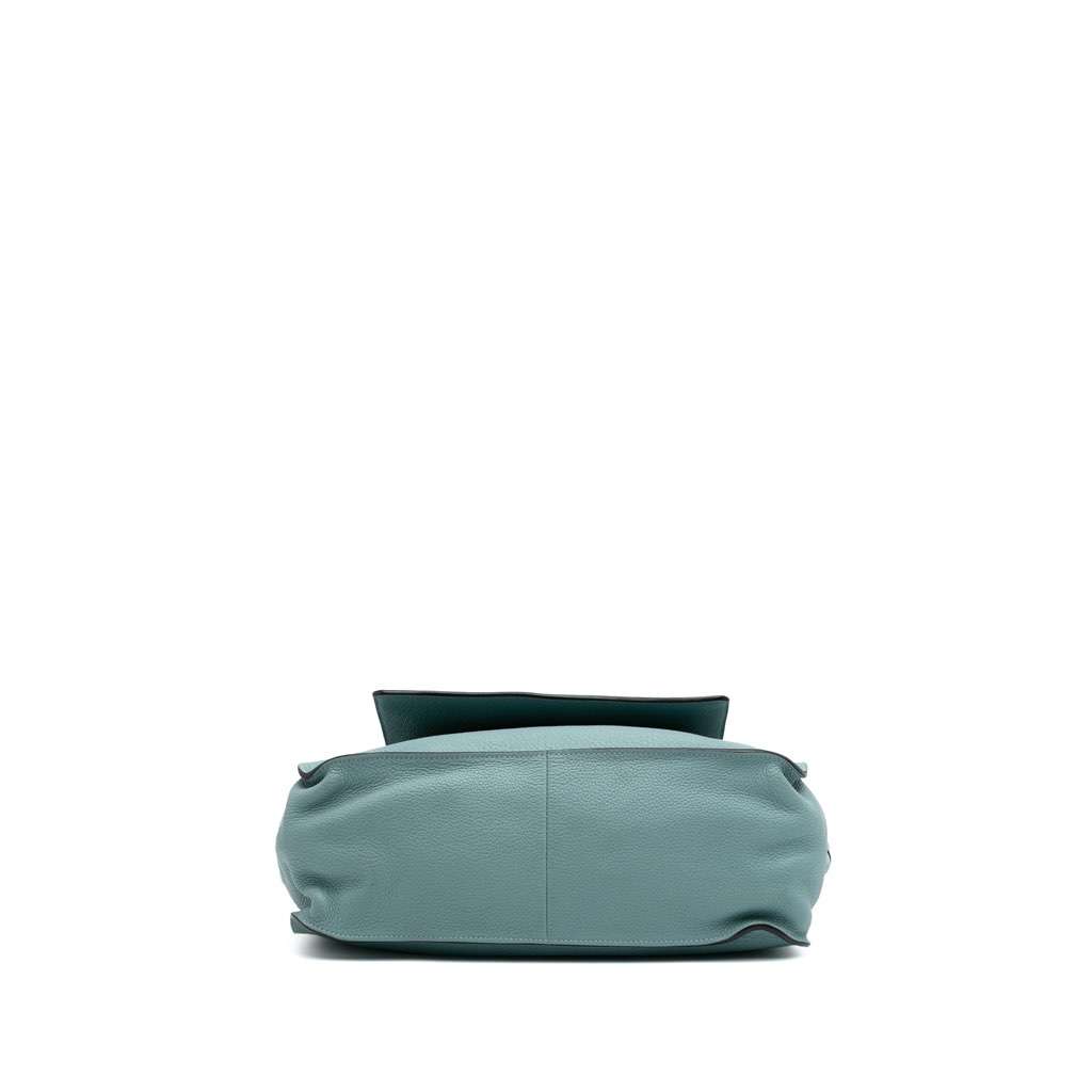 Hermès Clemence Marwari PM Blue Leather Good condition - Inside View