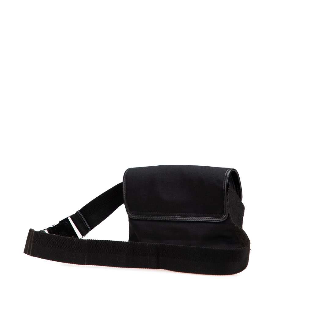 Gucci Canvas Jackie Belt Bag Black Canvas Good condition - Back View