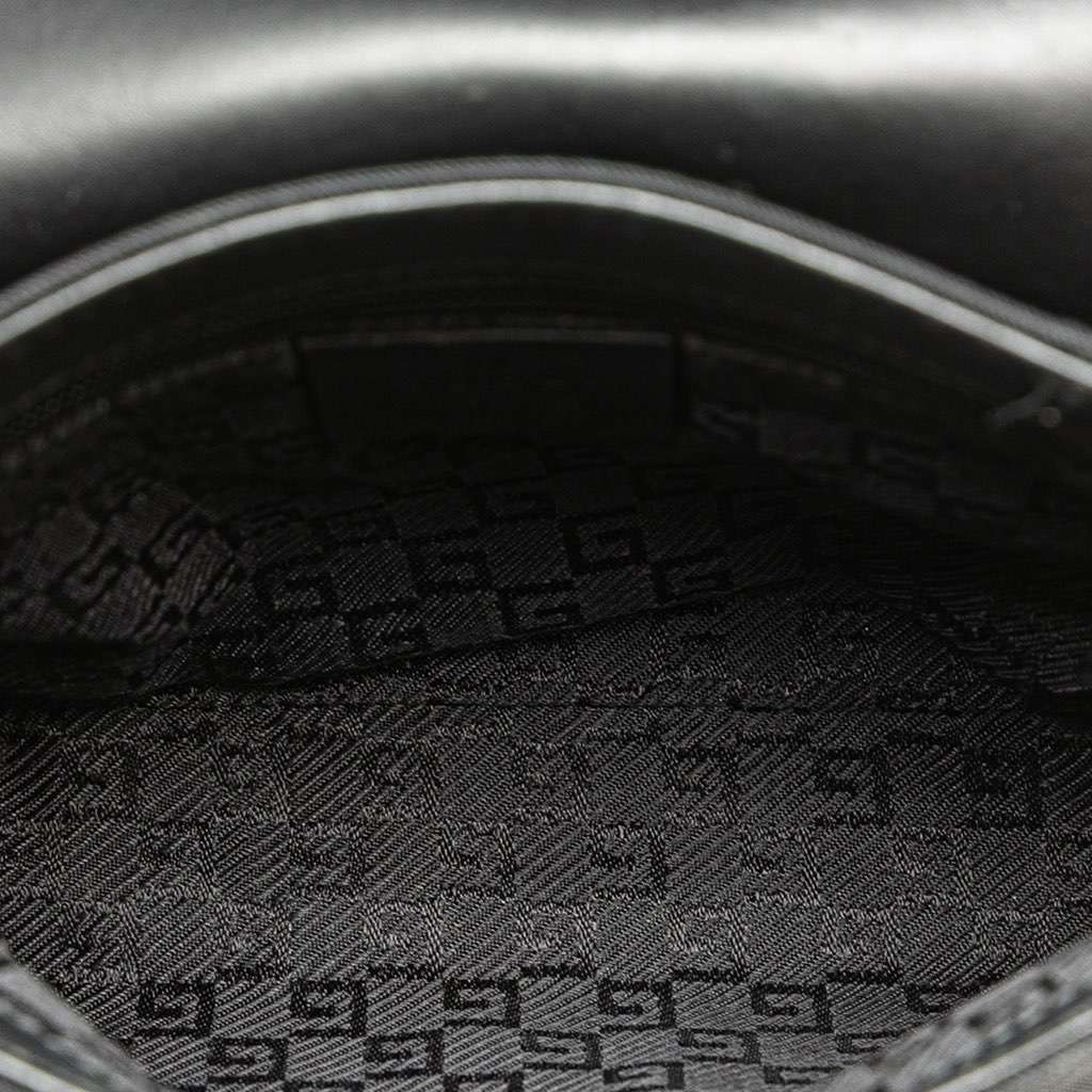 Gucci Canvas Jackie Belt Bag Black Canvas Good condition - Model View