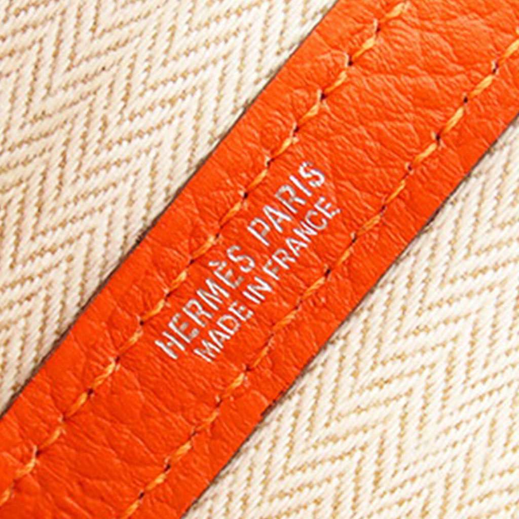 Hermès Negonda Garden Party 30 Orange Leather Very good - Box View