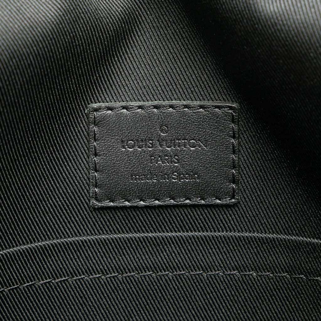 Louis Vuitton Damier Infini District PM Blue Leather Very good - Box View